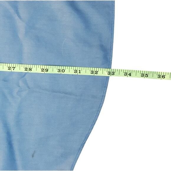 Gold Label Roundtree & Yorke Non-Iron Blue Button-Down Mens Size XXL - Picture 4 of 6